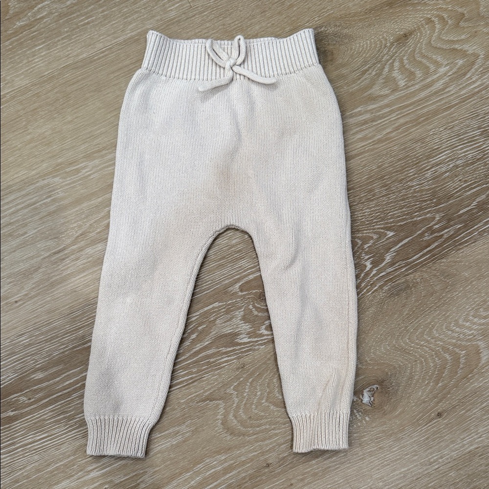 Quincy Mae Knit Joggers Size 18-24 Months